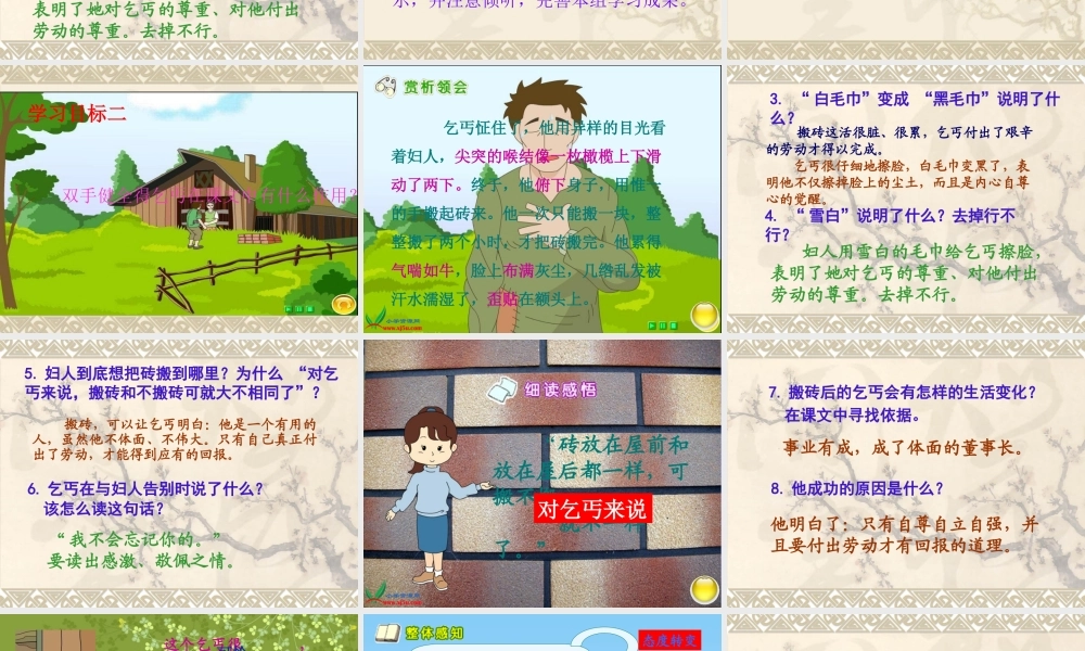 《为了他的尊严》PPT课件