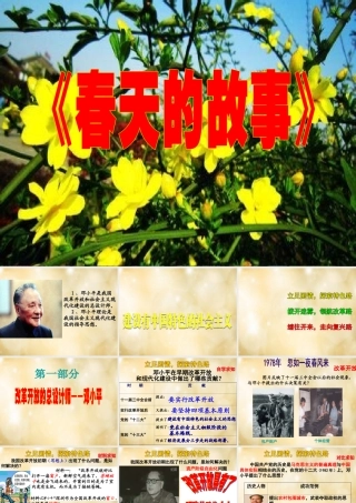 八年级历史下册 第10课 建设中国特色社会主义课件 新人教版 课件