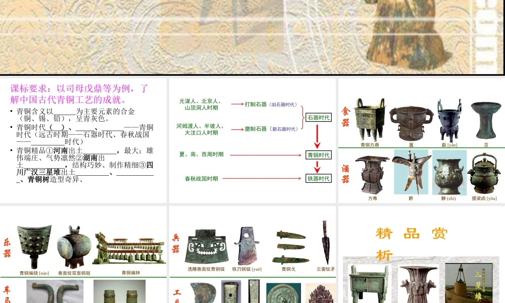 中国古代文化（上）复习