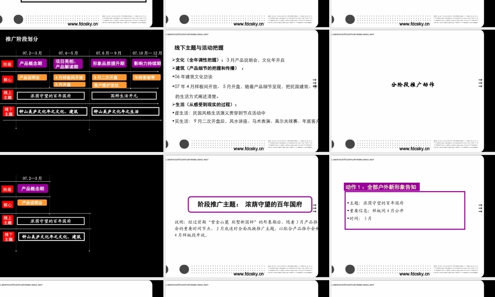 2007年钟山美庐推广策略提案