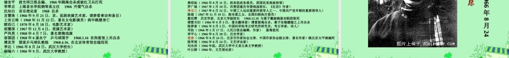 八年级历史下册 文化大革命的十年课件 北师大版 课件