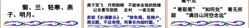 蝶恋花晏殊ppt