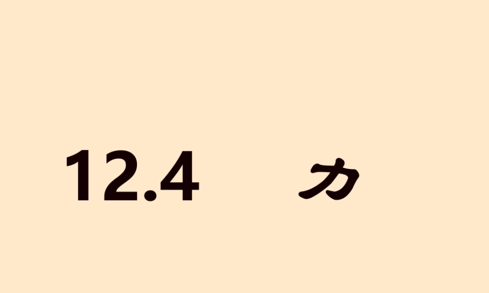 九年级物理力课件 新课标 人教版 课件