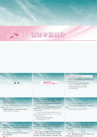 山东省高考英语总复习 语法专项提升冠词课件 外研版 课件