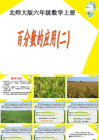 《百分数应用（二）》教学课件