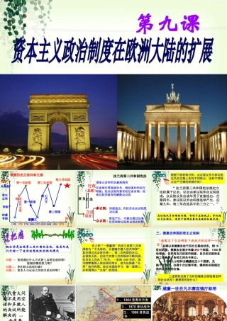 资本主义政治制度在欧洲大陆的扩展