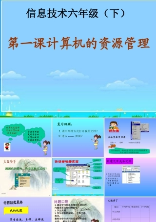 计算机资源管理PPT课件