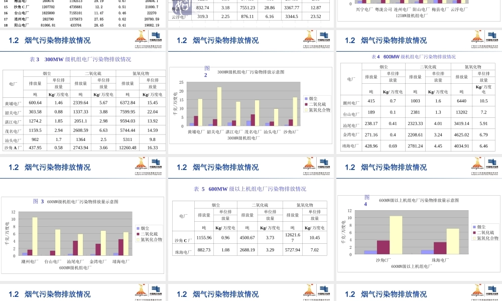 2009火电厂环保监督总结