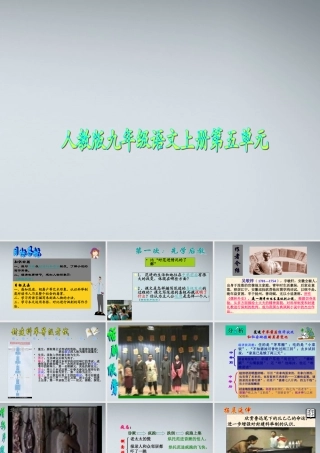 九年级语文上册 范进中举课件 人教新课标版 课件