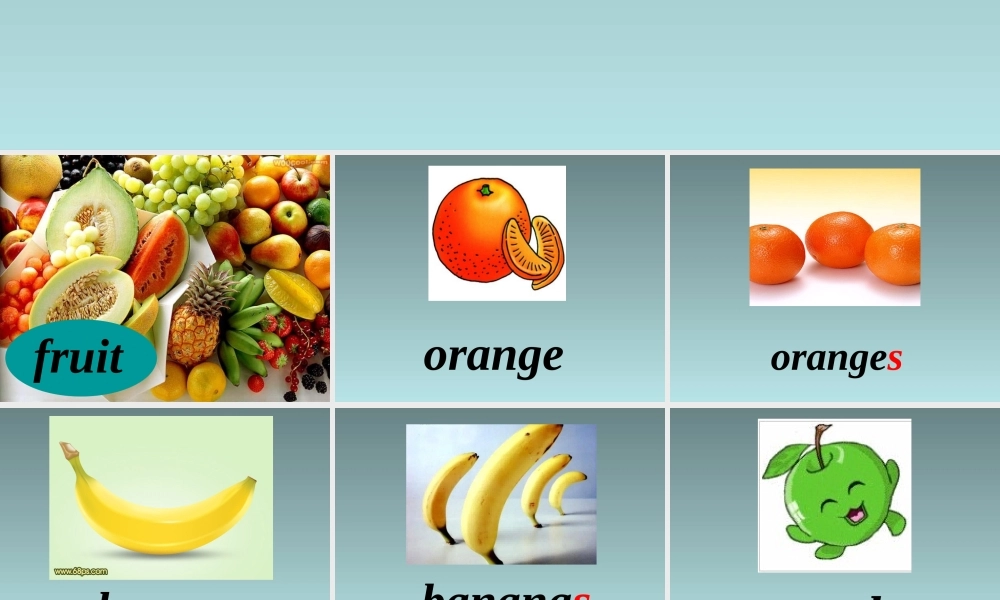 二年级英语下册_Module3课件_外研版(一起)Doyoulikebananas