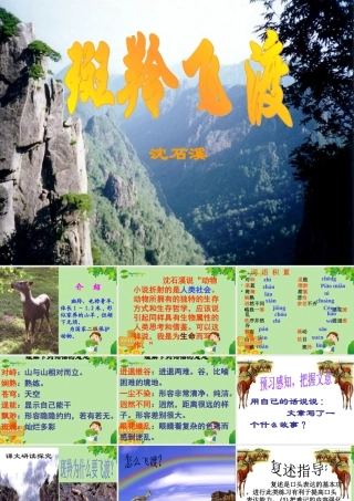 七年级语文上册(斑羚飞渡)教学课件 人教新课标版 课件