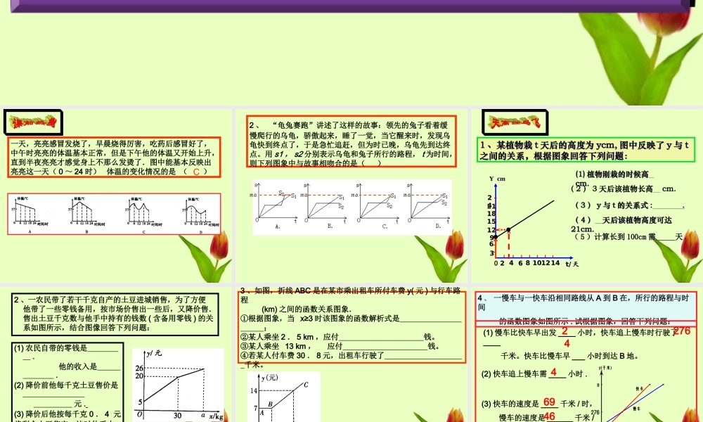 八年级数学上册 一次函数图象应用课件 人教新课标版 课件