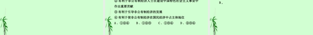 九年级政治 241 充满生机和活力的基本经济制度课件 鲁人版 课件