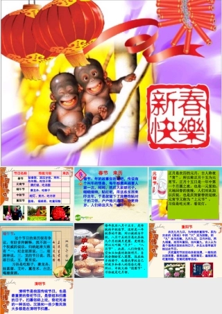 八年级思想品德上册 第五课(多元文化 地球村 )(一)传统节日的来历课件 人教新课标版 课件