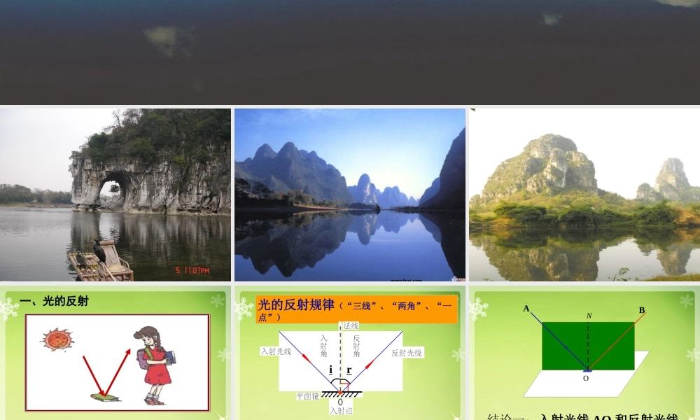 4.1光的反射第二课时