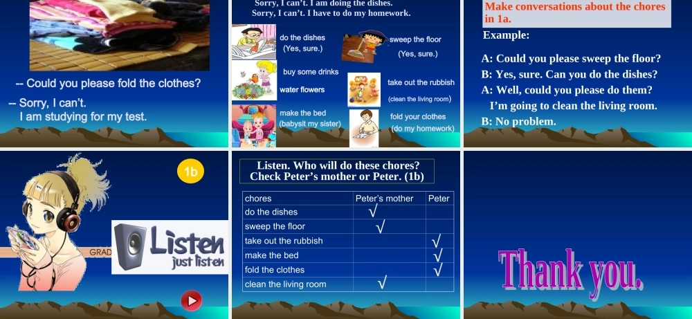 2014人教版八年级英语下册unit3单元课件