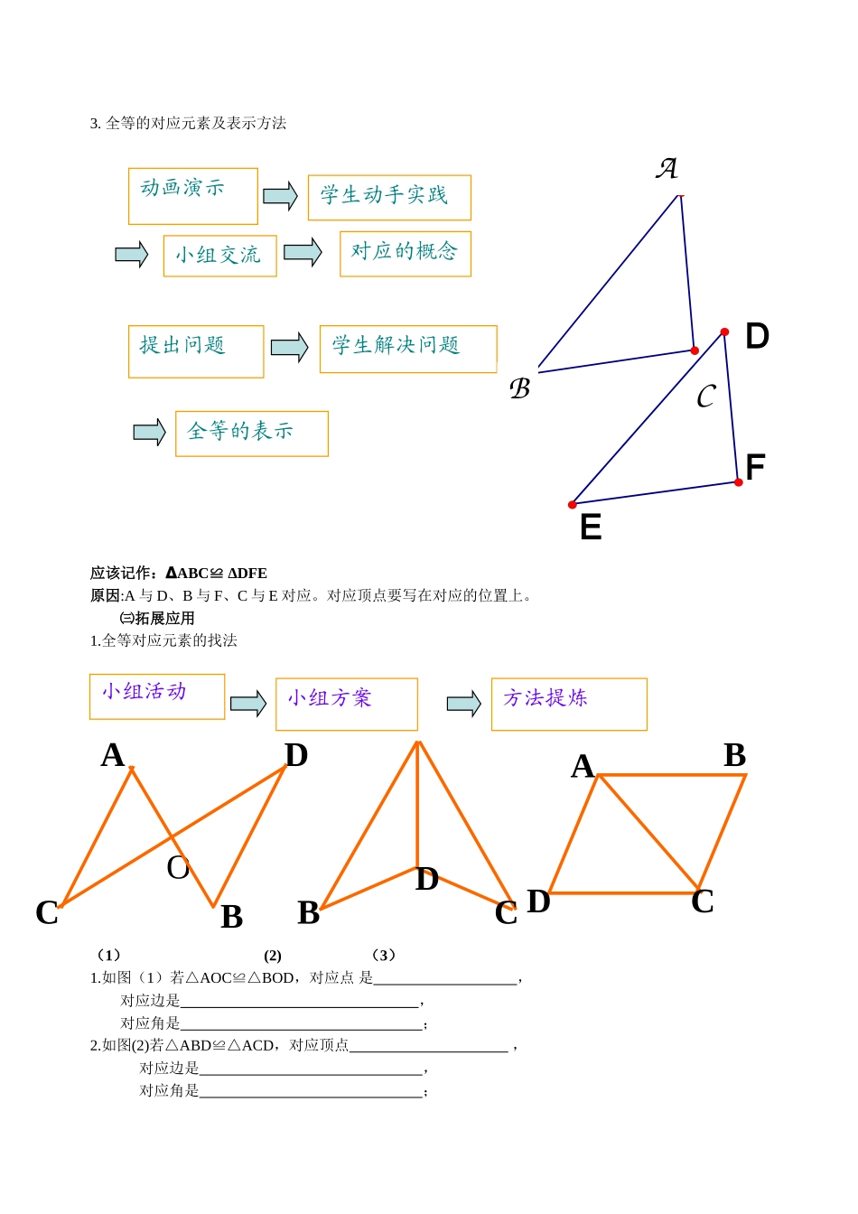 三角形全等的教学设计_第3页