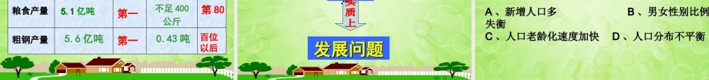 九年级政治全册 第四课 了解基本国策与发展战略课件 新人教版 课件
