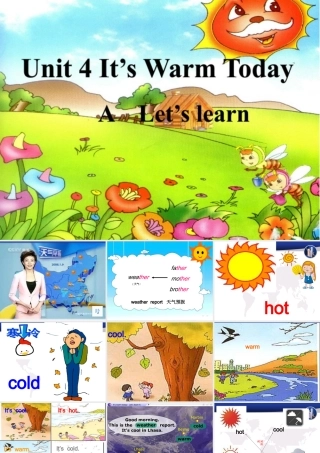 pep小学英语四年级下册第四单元第一课时课件[1][1] (2)