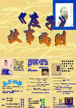 九年级语文(庄子)故事两则课件