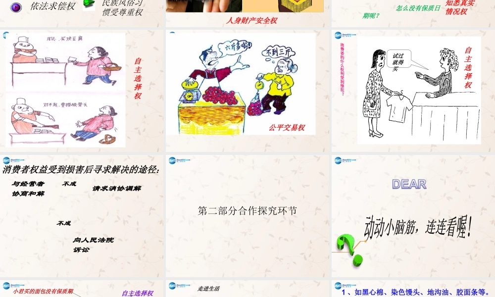 八年级政治上册 9.3 做个聪明的消费者课件 鲁教版 课件