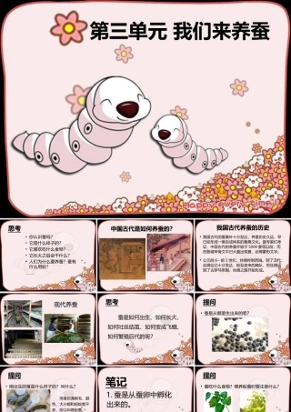 《我们来养蚕》
