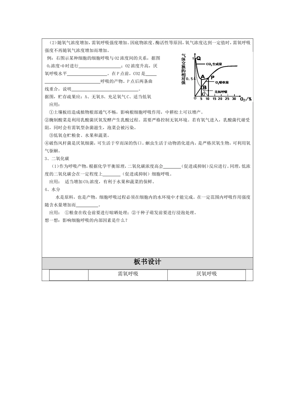细胞呼吸教学设计_第2页