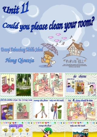 八年级英语(Unit9 Could you please clean your room ？)课件