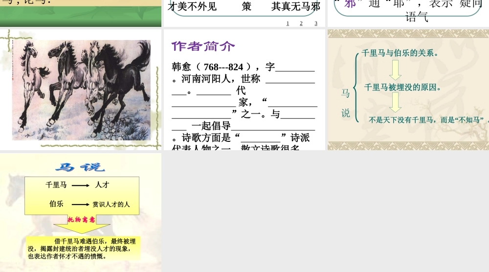 《马说》课件-(2)