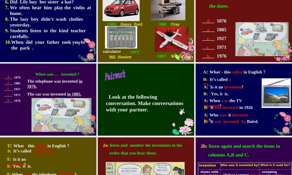 九年级英语Unit9 Period1课件人教新目标版 课件