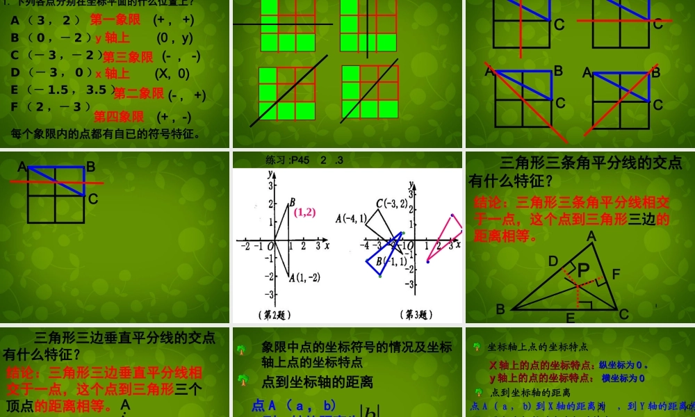 中学八年级数学上册 13.2.2 用坐标表示轴对称课件 (新版)新人教版