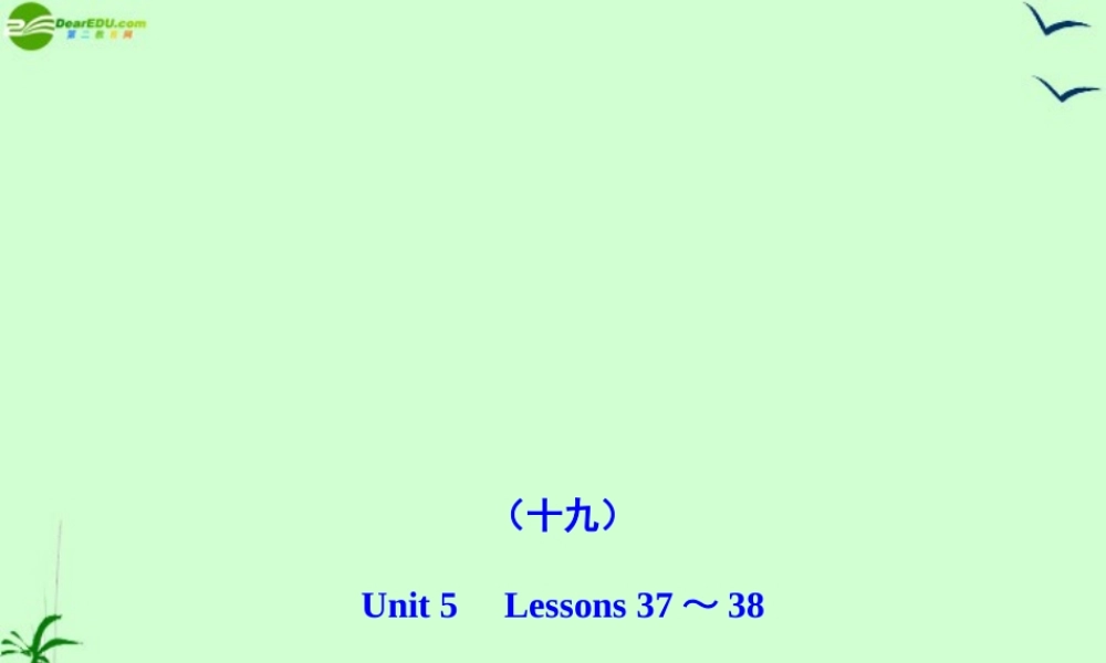 八年级英语上册 Unit5 My future能力提升练(19)配套课件 冀教版 课件