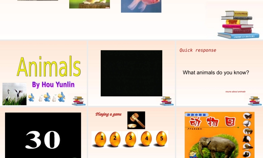 九年级英语上册 教材中关于动物词汇的课件 牛津译林版 课件