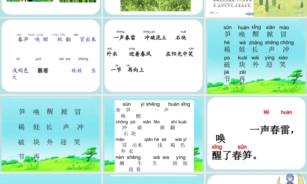 《春笋》讲课课件