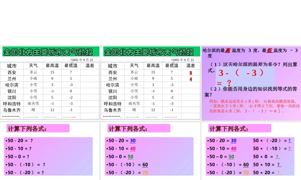 （课件4）13有理数的加减法