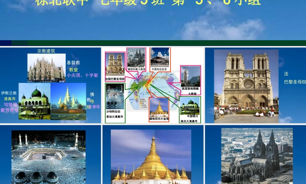 学生提交作业――宗教建筑[PPT]