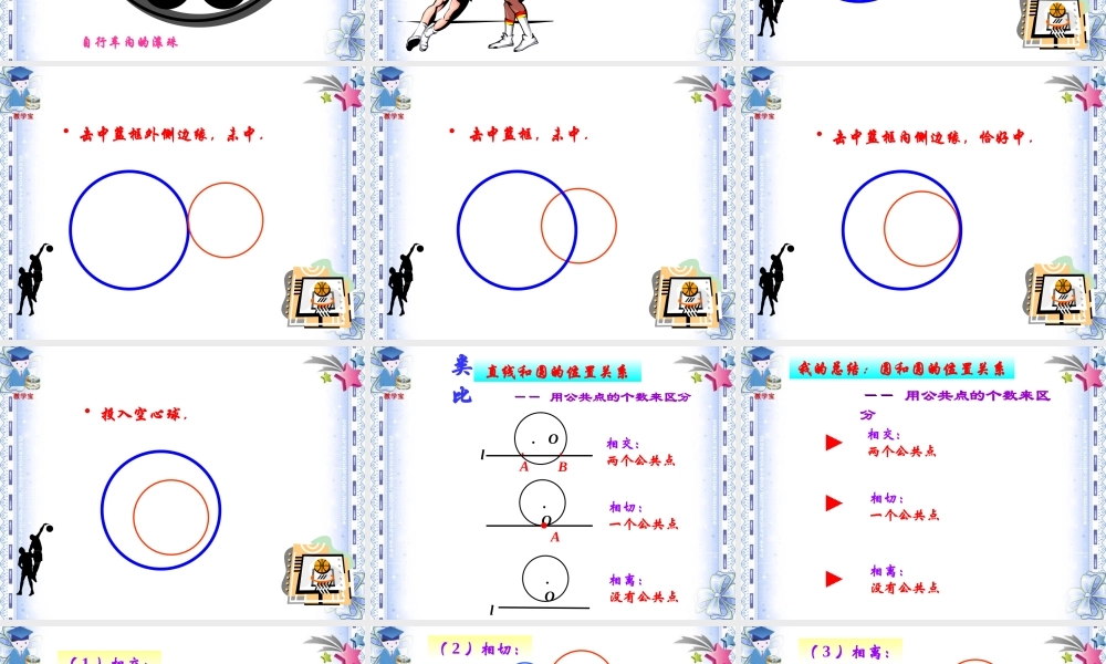 圆与圆的位置关系 (3)