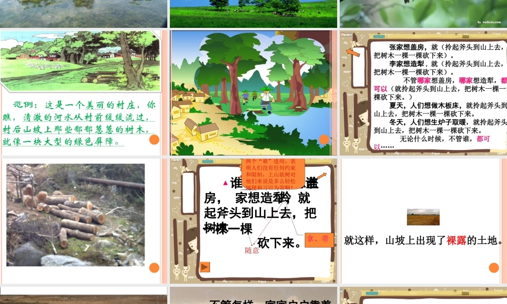 《一个小村庄的故事》lyy课件1 (2)