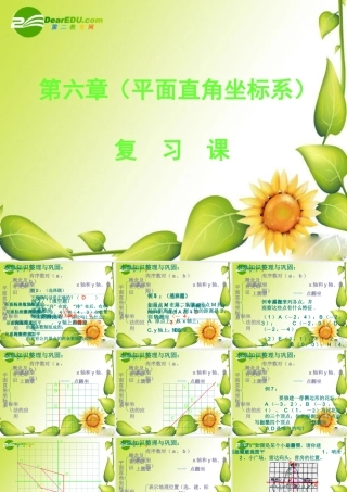 七年级数学下册第六章平面直角坐标系复习课件1人教版 课件