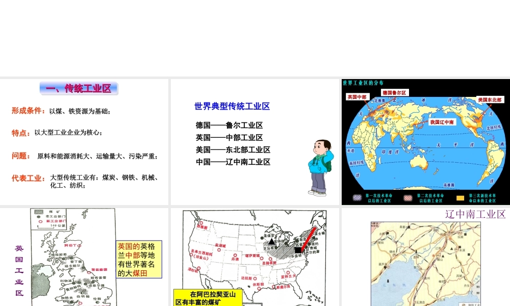 传统工业区与新工业区