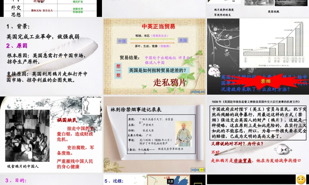 鸦片战争郝婷