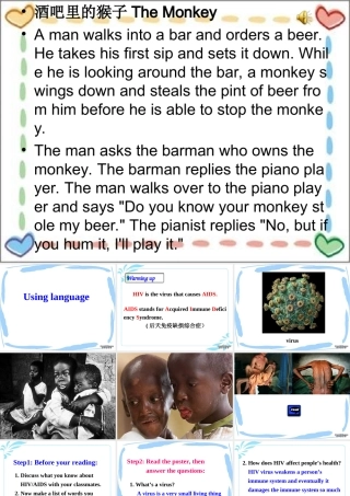 广东地区高二英语Module6 Unit3 Using language课件 人教实验版 课件