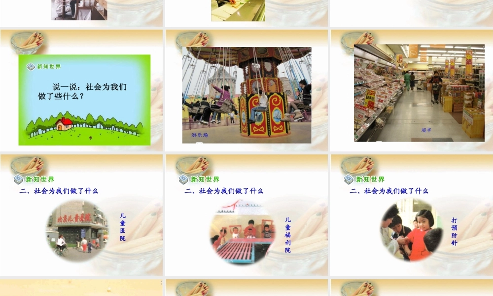 来自社会的爱课件