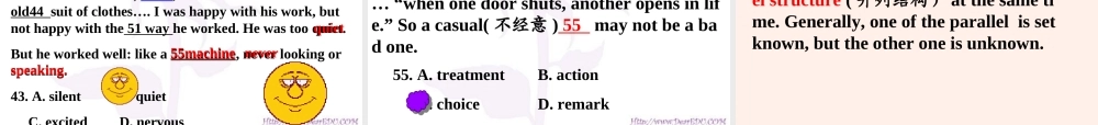完型填空答题点拨[整理]人教版 课件