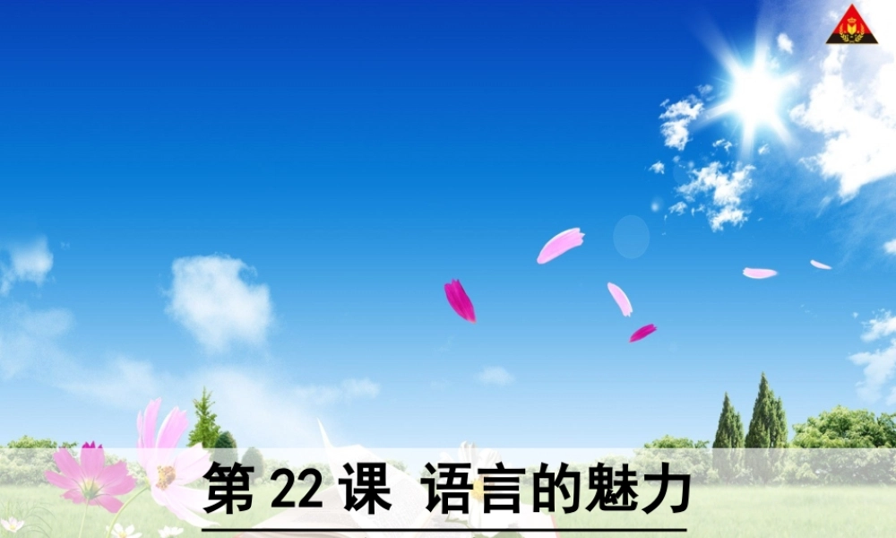 语言的魅力课件