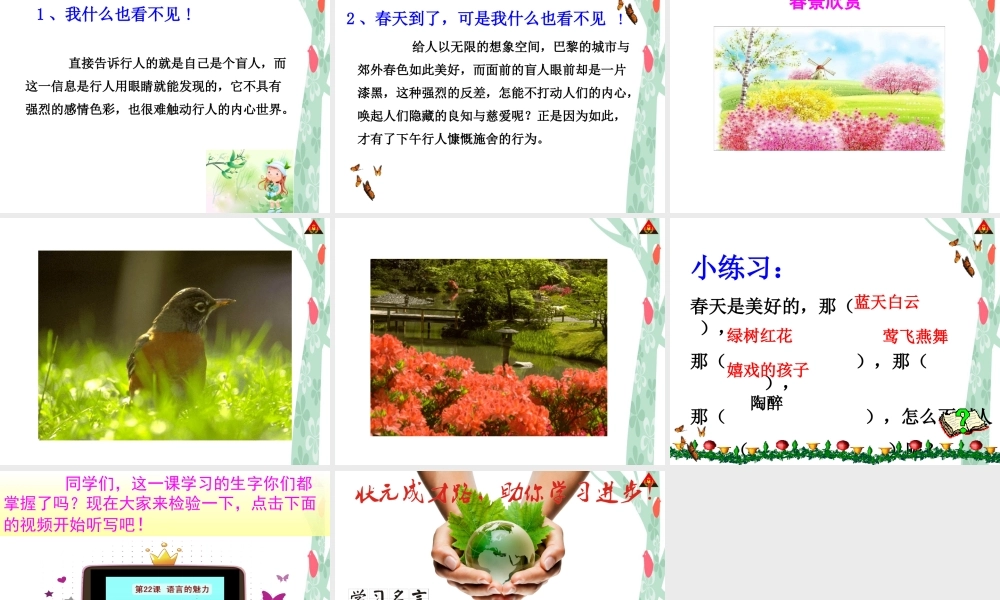 语言的魅力课件