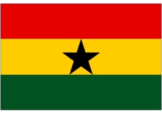 世界杯纸模：助威国旗(D4-加纳)