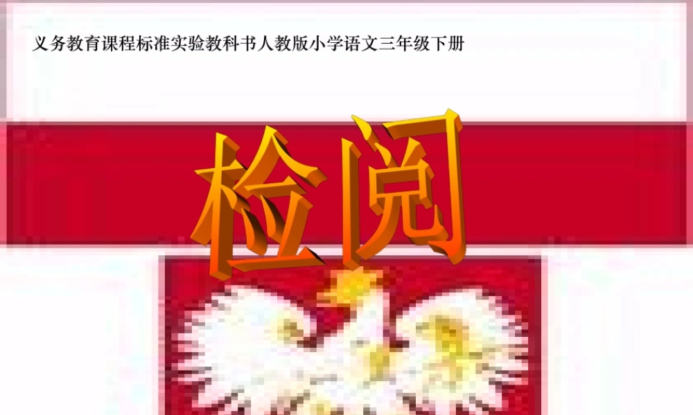 《检阅》课件