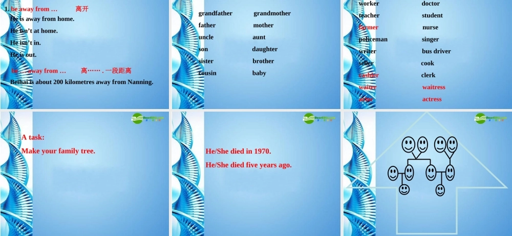 八年级英语上册 Unit 3 Families Celebrate Together Lesson 18课件 冀教版 课件