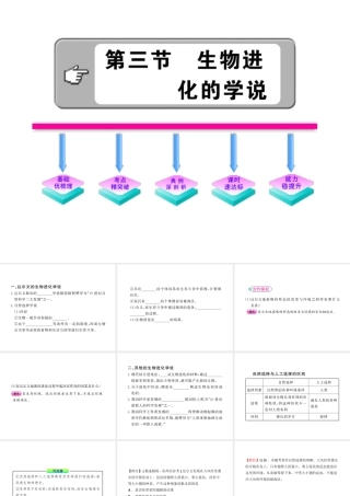 《第三节-生物进化的学说》课件6